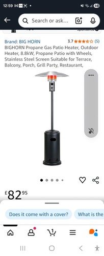 Bighorn propane gas patio - propane,