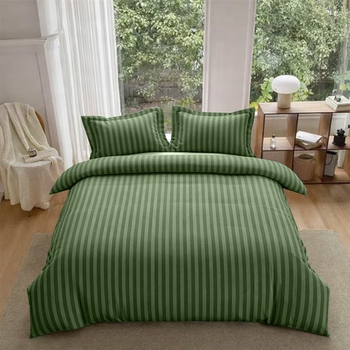 Luxury egyptian stripe duvet - luxury,