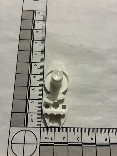 Shower door plastic - plastic, hinge