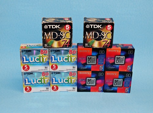New sealed sony tdk mini - new,