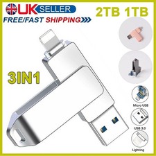 1TB USB 3.0 Flash Drive 3-in-1
