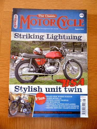 Classic motorcycle magazine - motorcycle,