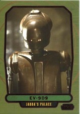 Star Wars Galactic Files 2 Red Parallel Base Card #372 EV-9D9