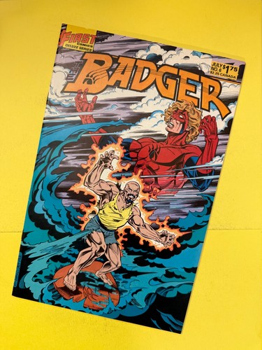 Badger bill reinhold cover - badger,