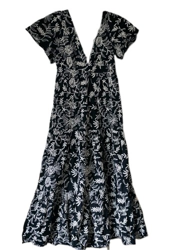 Zara embroidered backless - zara,