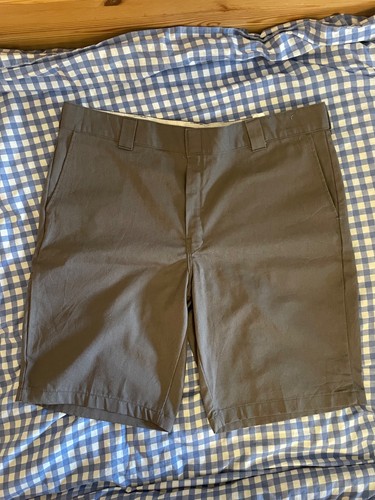 Grey cargo relaxed dickies