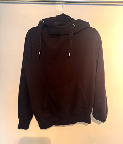 Divided black pullover - divided, by