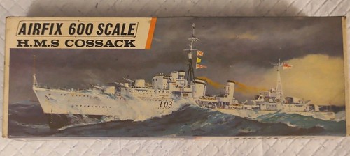 Vintage airfix hms cossack f2s - hms,