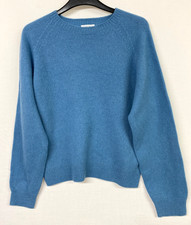Sunspel jumper UK 14 Blue Pure