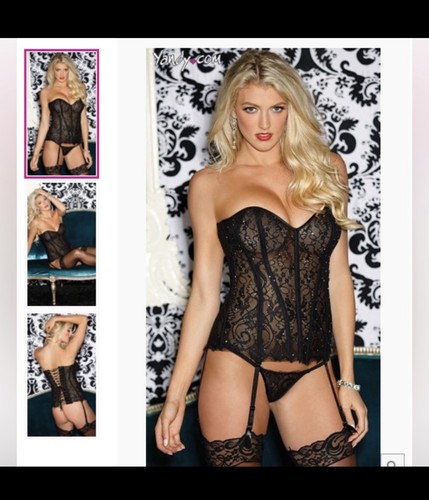 Coquette women black lace - women’s,