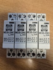 4 x Wylex MESB-20NO 20A