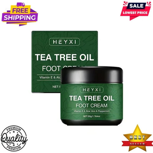 Tea tree oil foot - tree, cream
