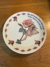 The rose fairy plate flower fairies