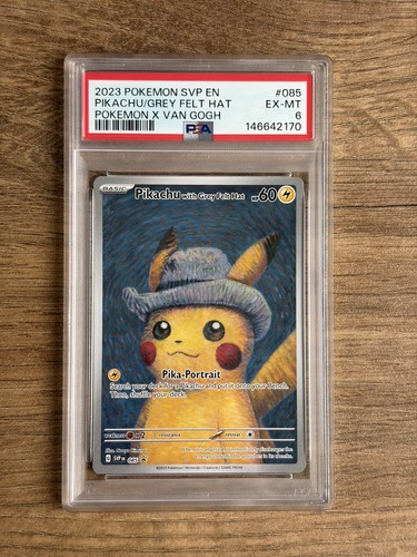 Pikachu grey felt hat van - hat,