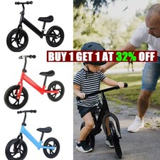 12" Baby Balance Bike for 2-6 Year Old Kids Trike Ride On Toy Perfect Gifts