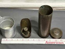Lot 3  TRENCH ART brass casing