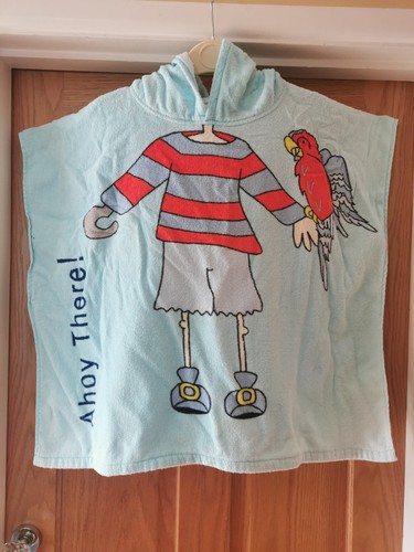 Pirate hooded poncho robe - pirate,