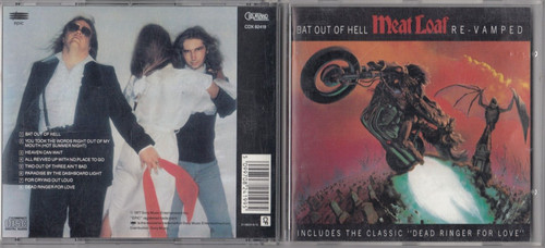 Meat loaf bat out of - bat, hell
