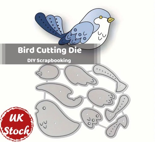 Bird metal cutting die - 3d,