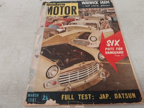 Mar 1961 modern - motor, magazine