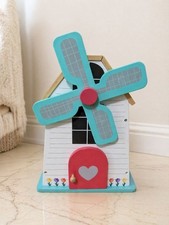 Wooden Windmill Toy House