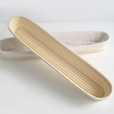  Baguette Basket Handmade Bread Baskets Proofing Small Sourdough Banneton
