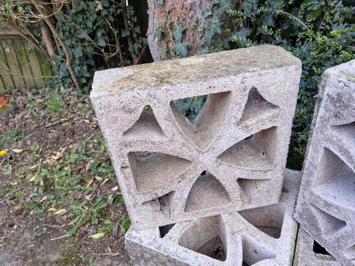 Screen wall decorative blocks