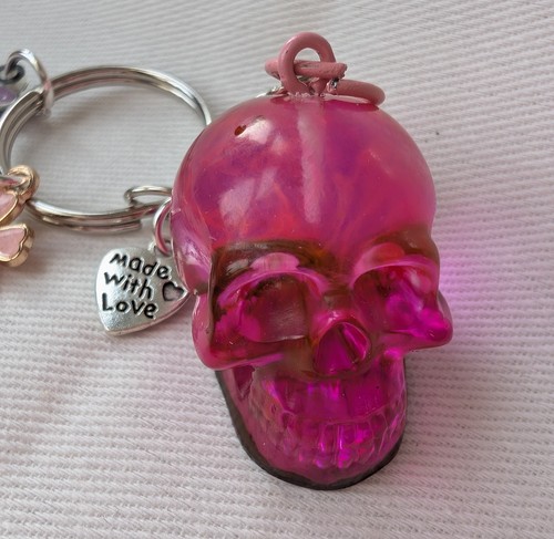 Skull keyring gothic - gothic, spooky