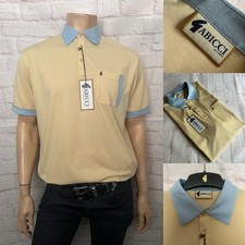 Gabicci Jersey Polo Shirt, Medium, Lemon, X10, New for 2026, BNWT.