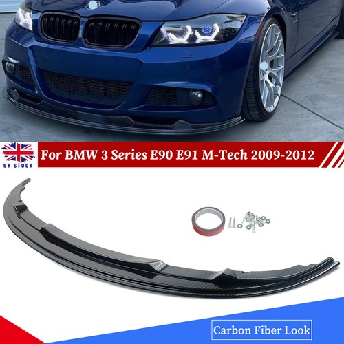 Carbon look front splitter - front,