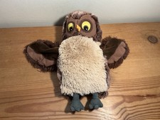BROWN OWL.IKEA.VANDRING UGGLA ..HAND PUPPET