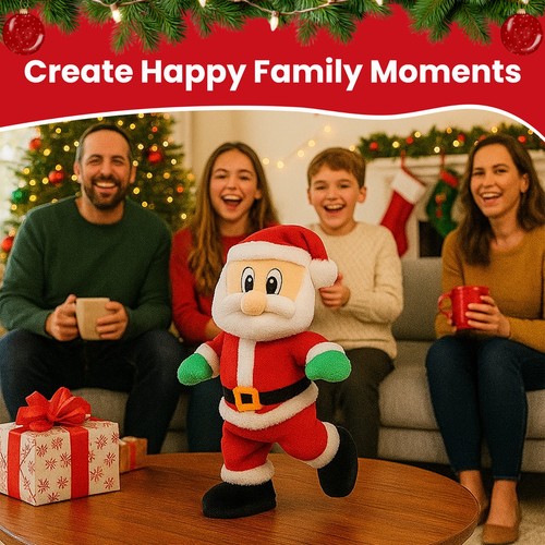 Animated dancing singing santa - dancing,