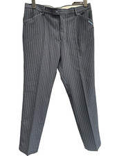 Stromberg Men's Water Repellent Blue Pinstripe Golf Trousers Teflon Coated 36R