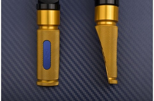 Gold blue pair front - pair,