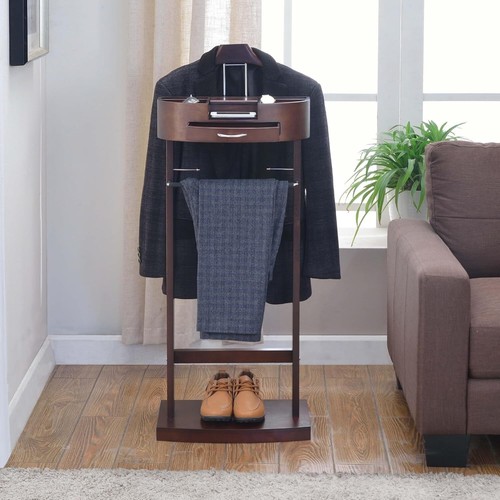 Wooden valet stand - stand, with