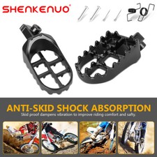 2X Dirt Bike Pedals Fat Foot Pegs for Yamaha PW50 PW80 TW200 Honda XR/CRF 50/70*