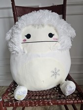 Squishmallows White Yeti