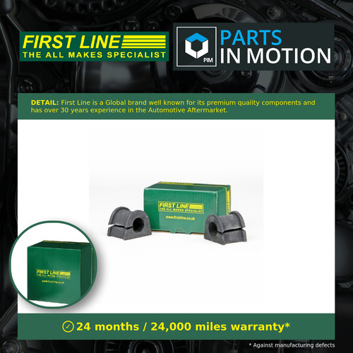 Anti roll bar bush - bar, (pair)