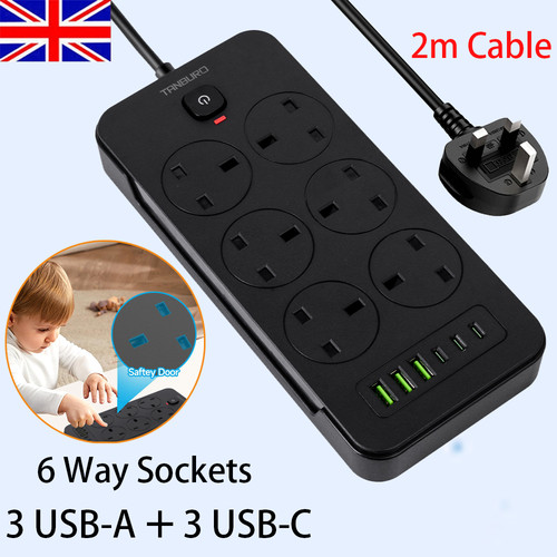 Way extension lead with usb - way,