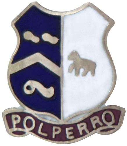Polperro village small pin - polperro,