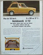 AUTOBIANCHI A112 Sales