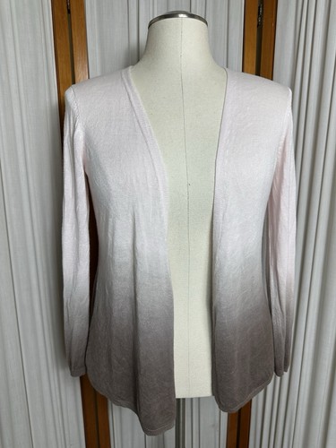 Chicos open front cardigan - open,