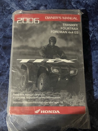 2006 honda atv trx500fm - 2006,