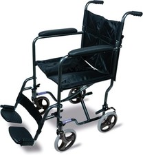 Compact Wheelchair Aidapt VA171HAM Steel - Grey