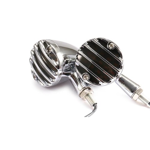 Chrome led indicator set - chrome,