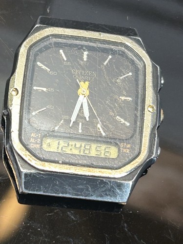 Vintage 1980 citizen - vintage, digi-ana