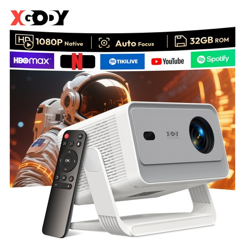Xgody wifi smart - 4k, 6