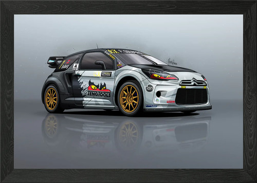 Citroen ds3 wrx artwork - citroen,