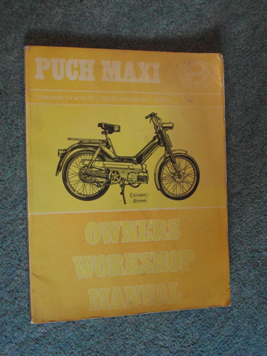 Haynes puch maxi mopeds s - maxi, &
