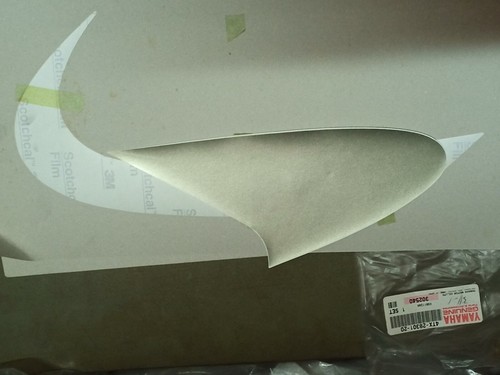 Sticker decal yamaha - sticker, 850